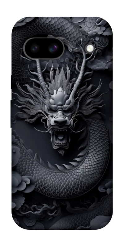 Чехол на Google Pixel 8a black dragon фото 1 из 1