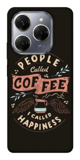 Чохол на TECNO Spark 20 Pro Сoffee happiness фото 1 з 1