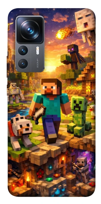 Чохол на Xiaomi 12T / 12T Pro Minecraft v6 фото 1 з 1