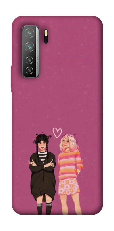 Чохол на Huawei Nova 7 SE Raven & Rainbow Wednesday фото 1 з 1