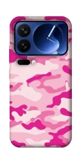 Чехол на Xiaomi 17 Pro camouflage pink фото 1 из 1