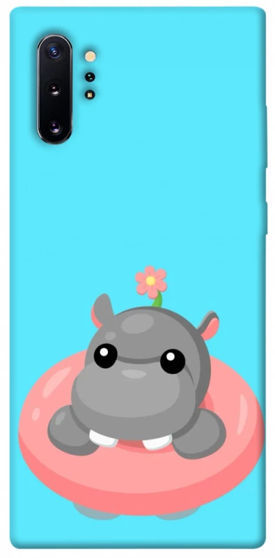Чехол на Samsung Galaxy Note 10 Plus Adopt Me Hippo Floatie фото 1 из 1