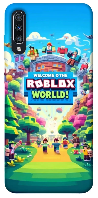 Чохол на Samsung Galaxy A70 (A705F) Roblox World фото 1 з 1
