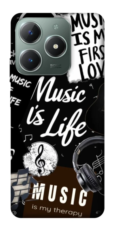 Чохол на Realme C61 Music is Life фото 1 з 1