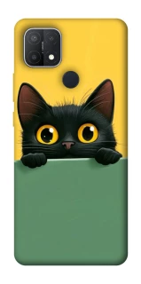 Чехол на Oppo A15s / A15 Black cat v2 фото 1 из 1