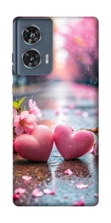 Чохол на Motorola Edge 50 Pink heart фото 1 з 1