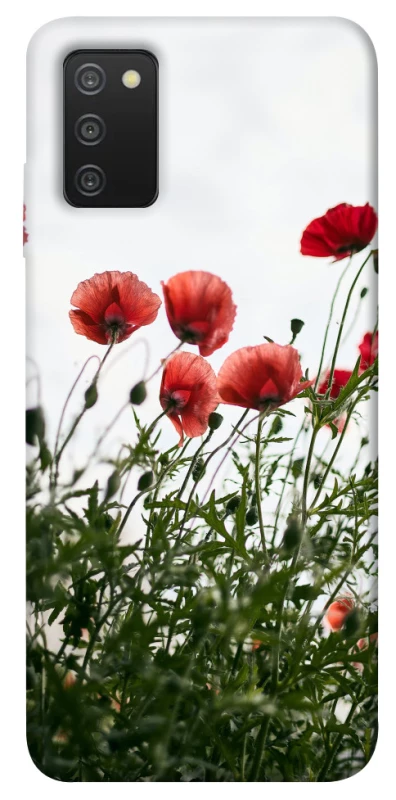 Чохол на Samsung Galaxy A03s Поле маків фото 1 з 1