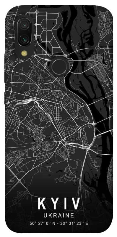 Чехол на Xiaomi Redmi 7 Kyiv map фото 1 из 1