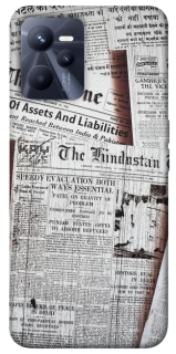 Чехол на Realme C35 Газеты фото 1 из 1