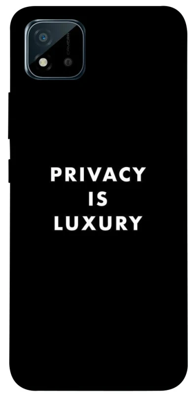 Чехол на Realme C20 Privacy is luxury фото 1 из 1