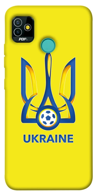 Чохол на TECNO POP 5 Футбольний Герб фото 1 з 1
