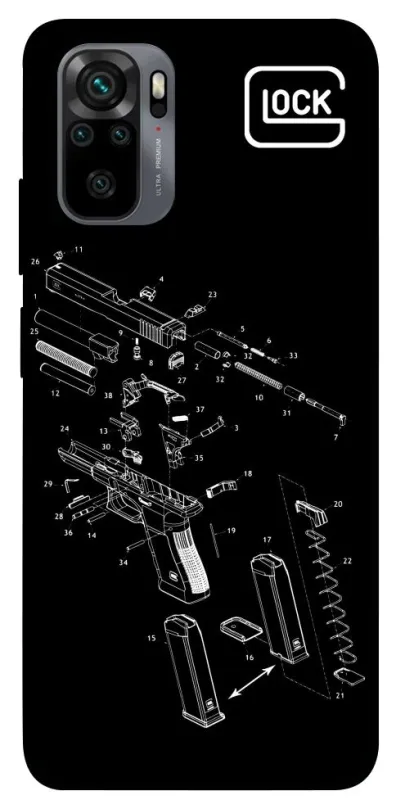 Чохол на Xiaomi Redmi Note 10 / Note 10s LOCK фото 1 з 1