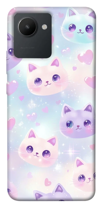 Чохол на Realme C30s Funny Kittens ver.4 фото 1 з 1