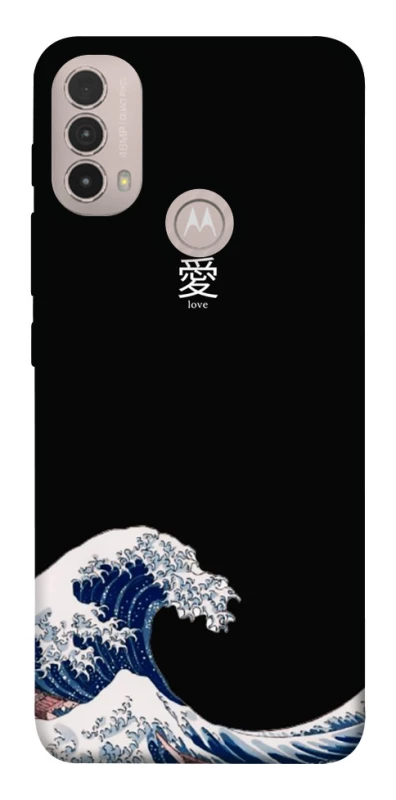 Чохол на Motorola Moto E40 Japa wave фото 1 з 1