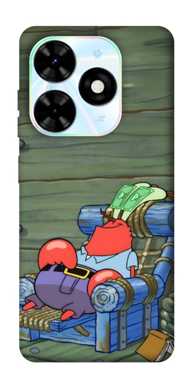 Чехол на TECNO Spark Go 2024 Mr.Krabs фото 1 из 1