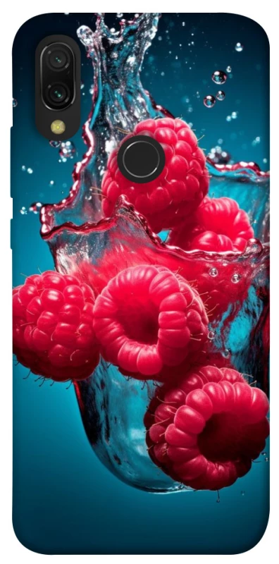 Чохол на Xiaomi Redmi 7 Малинка у воді фото 1 з 1