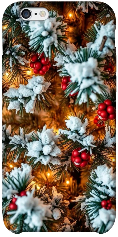 Чохол на Apple iPhone 6/6s plus (5.5") Новорічний v22 фото 1 з 1