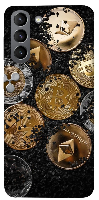 Чехол на Samsung Galaxy S21 Many coins v2 фото 1 из 1