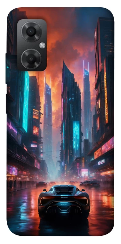Чехол на Xiaomi Redmi Note 11R Cyber city фото 1 из 1