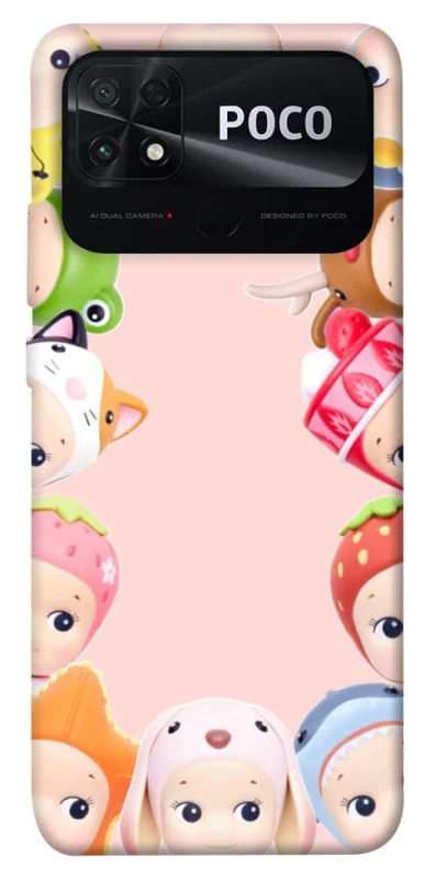 Чохол на Xiaomi Poco C40 Animal Halo фото 1 з 1