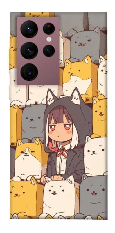 Чохол на Samsung Galaxy S22 Ultra Like a cat фото 1 з 1