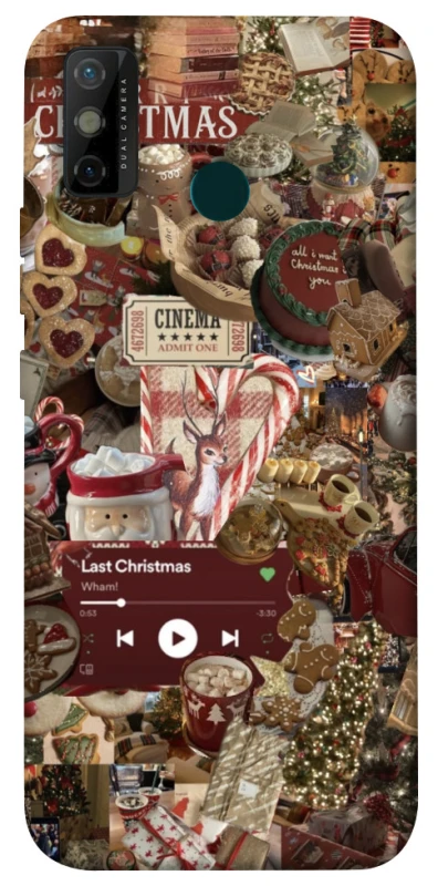 Чохол на TECNO Spark 6 Go Christmas spirit ver.4 фото 1 з 1