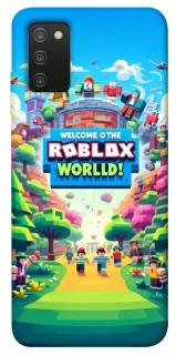 Чохол на Samsung Galaxy A03s Roblox World фото 1 з 1