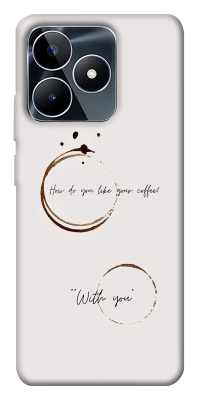Чехол на Realme C53 Coffee with you фото 1 из 1