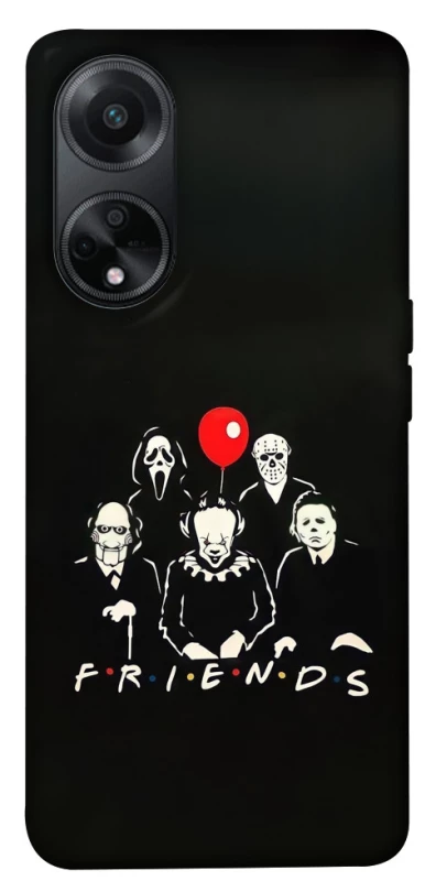 Чехол на Oppo A98 Horror Friends фото 1 из 1
