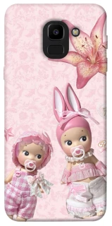 Чехол на Samsung J600F Galaxy J6 (2018) Vintage Blossom Twins фото 1 из 1