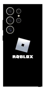 Чехол на Samsung Galaxy S25 Ultra Roblox logo black фото 1 из 1