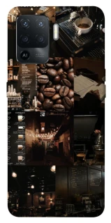 Чохол на Oppo Reno 5 Lite Coffee collage ver.1 фото 1 з 1