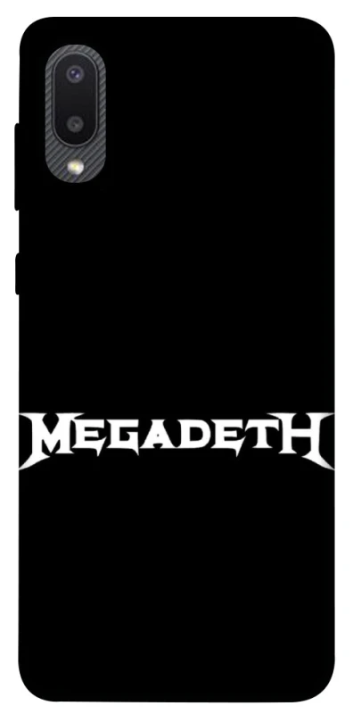 Чохол на Samsung Galaxy A02 Megadeth logo фото 1 Чохол на Samsung Galaxy A02 Megadeth logo фото 1 з 1