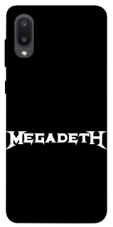 Чохол на Samsung Galaxy A02 Megadeth logo фото 1 Чохол на Samsung Galaxy A02 Megadeth logo фото 1 з 1