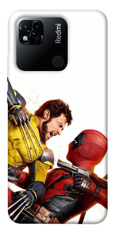 Чохол на Xiaomi Redmi 10A Deadpool and Wolverine фото 1 з 1
