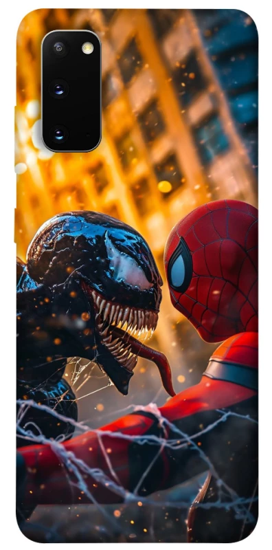 Чохол на Samsung Galaxy S20 Venom vs Spiderman фото 1 з 1