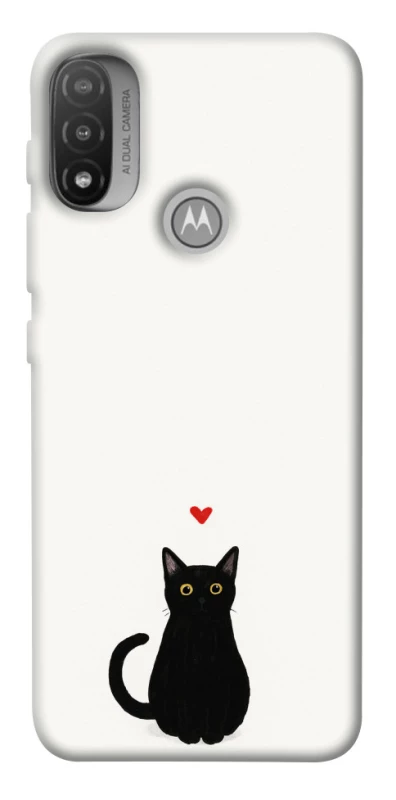 Чохол на Motorola Moto E20 cat in love фото 1 з 1