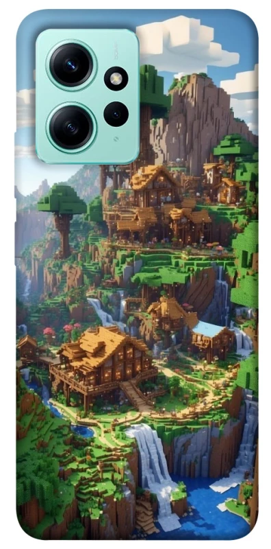 Чохол на Xiaomi Redmi Note 12 4G Minecraft universe фото 1 з 1