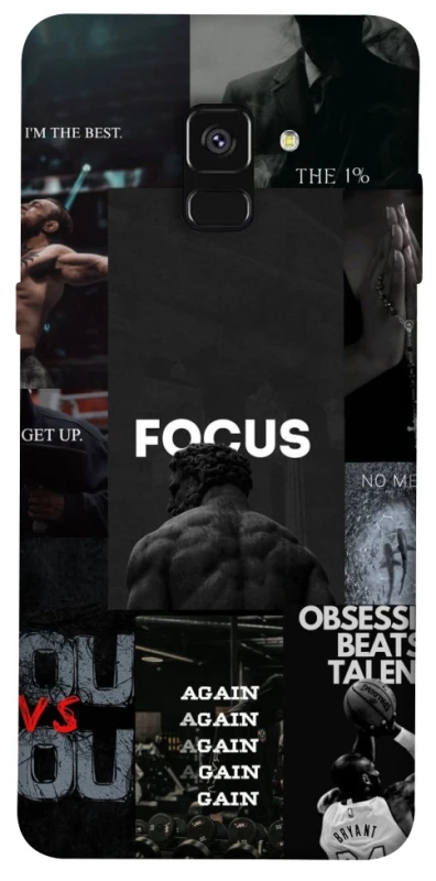 Чохол на Samsung A530 Galaxy A8 (2018) Focus collage фото 1 з 1