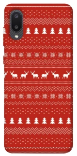 Чехол на Samsung Galaxy A02 Новогодний v12 фото 1 из 1