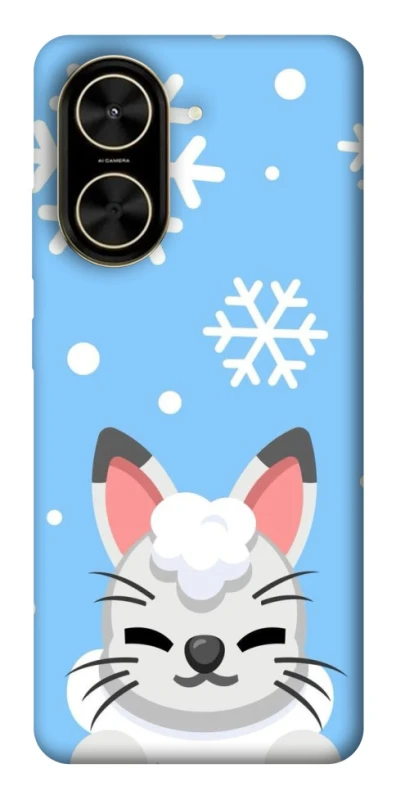 Чохол на Xiaomi Poco C71 Adopt Me Snow Kitty Smile фото 1 з 1