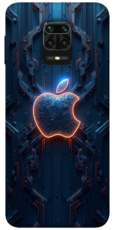 Чехол на Xiaomi Redmi Note 9s / Note 9 Pro / Note 9 Pro Max Apple logo ver.1 фото 1 из 1