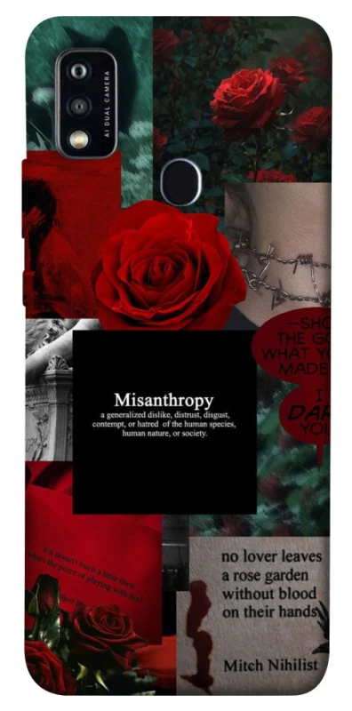 Чехол на ZTE Blade A51 Misanthropy фото 1 из 1