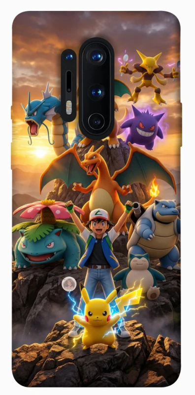 Чехол на OnePlus 8 Pro Pokemon фото 1 из 1