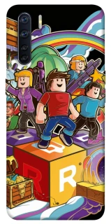 Чехол на Oppo A91 Roblox family фото 1 из 1