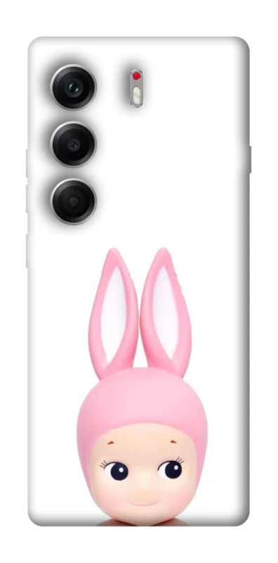 Чохол на Tecno Camon 40 Minimal Bunny Peek фото 1 з 1