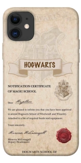 Чохол на Apple iPhone 11 (6.1") The Hogwarts acceptance letter фото 1 з 1
