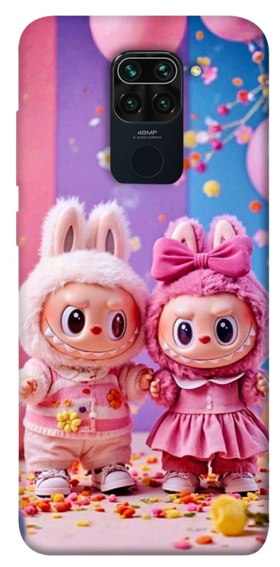 Чохол на Xiaomi Redmi Note 9 / Redmi 10X Labubu twins ver.2 фото 1 з 1