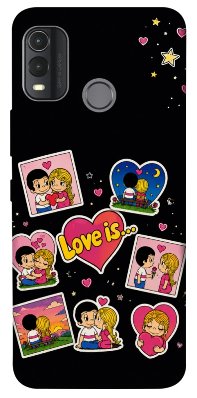 Чехол на Nokia G11 Plus Love is фото 1 из 1