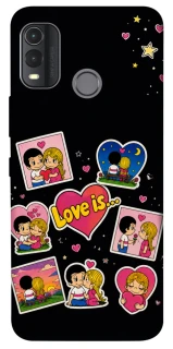Чохол на Nokia G11 Plus Love is фото 1 з 1